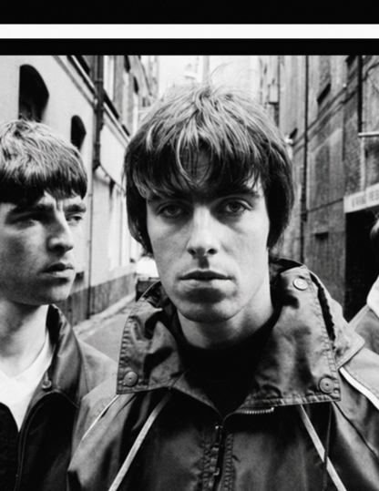 OASIS - RARE BAND PORTRAIT - Symbios Design Rare Glossy Poster Print
