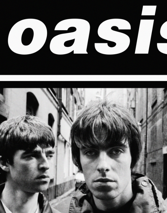 OASIS - RARE BAND PORTRAIT - Symbios Design Rare Glossy Poster Print