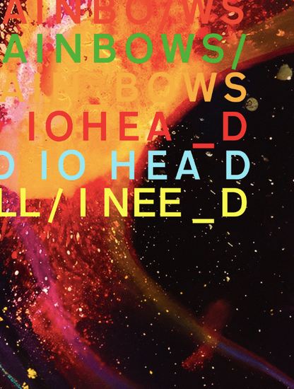 RADIOHEAD - IN RAINBOWS - ALL I NEED - Symbios Design Rare Glossy Poster Print