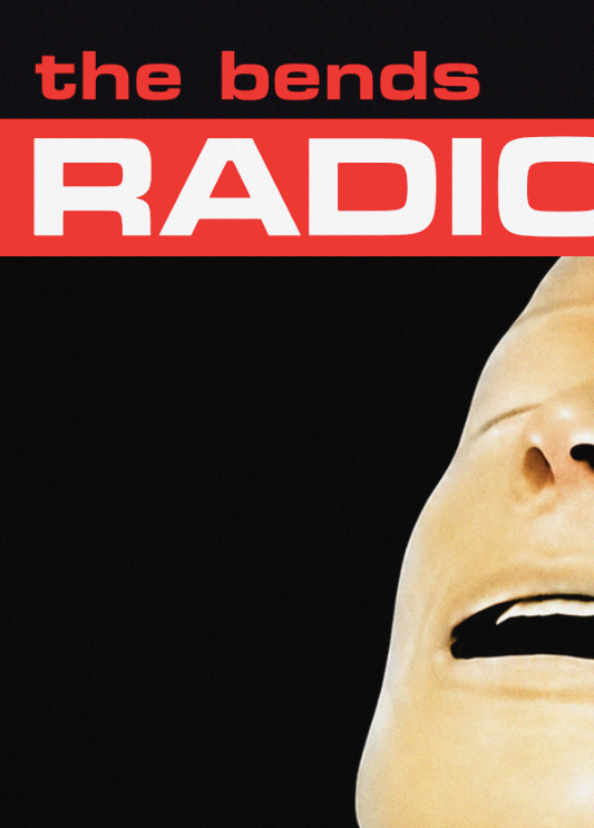 RADIOHEAD - THE BENDS - Symbios Design Rare Glossy Poster Print