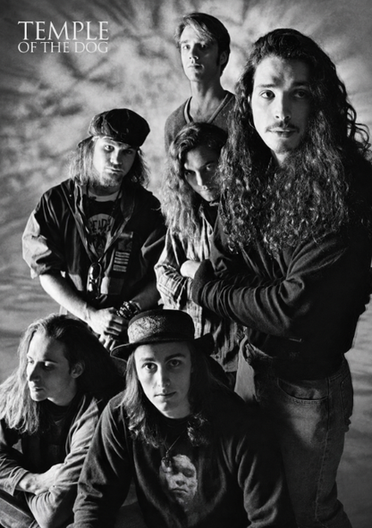 TEMPLE OF THE DOG - PEARL JAM - SOUNDGARDEN - Symbios Design Rare Glossy Poster Print