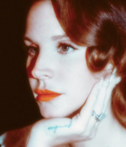 LANA DEL REY - PORTRAIT - Symbios Design Rare Glossy Poster Print