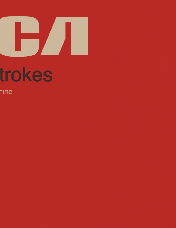 THE STROKES - COMEDOWN MACHINE - Symbios Design Rare Glossy Poster Print