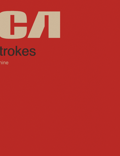 THE STROKES - COMEDOWN MACHINE - Symbios Design Rare Glossy Poster Print
