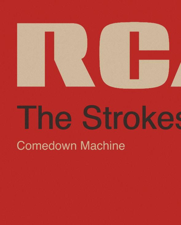 THE STROKES - COMEDOWN MACHINE - Symbios Design Rare Glossy Poster Print
