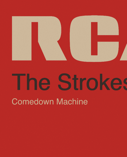 THE STROKES - COMEDOWN MACHINE - Symbios Design Rare Glossy Poster Print