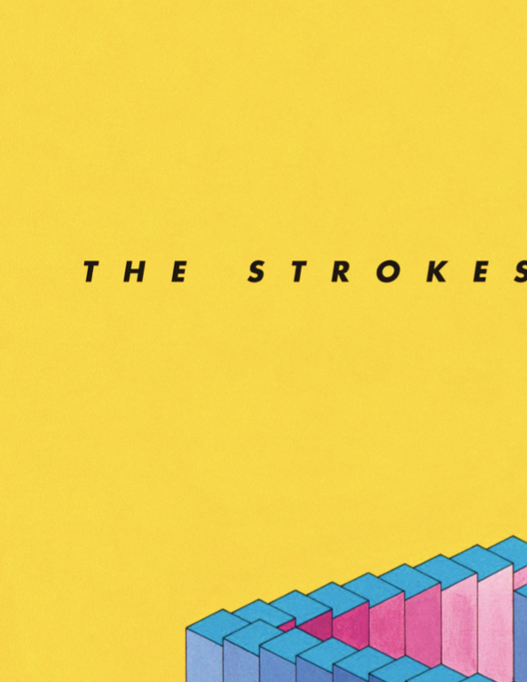 THE STROKES - ANGLES - Symbios Design Rare Glossy Poster Print