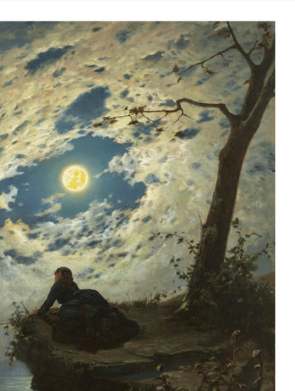 ALFONSO SIMONETTI - AND SHE NEVER RETURNED - Symbios Design Rare Glossy Poster Print