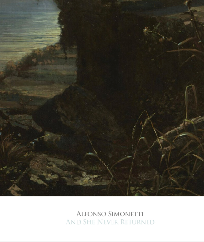 ALFONSO SIMONETTI - AND SHE NEVER RETURNED - Symbios Design Rare Glossy Poster Print