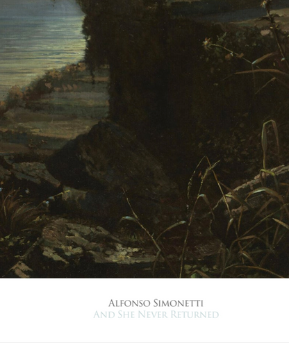 ALFONSO SIMONETTI - AND SHE NEVER RETURNED - Symbios Design Rare Glossy Poster Print