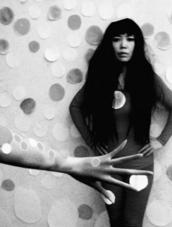 YAYOI KUSAMA - PORTRAIT - Symbios Design Rare Glossy Poster Print
