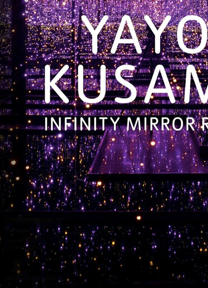 YAYOI KUSAMA - INFINITY MIRROR ROOMS -  Symbios Design Rare Glossy Poster Print