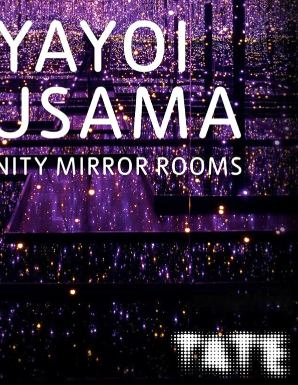 YAYOI KUSAMA - INFINITY MIRROR ROOMS -  Symbios Design Rare Glossy Poster Print