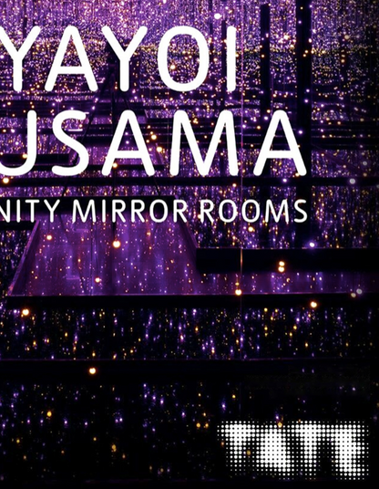 YAYOI KUSAMA - INFINITY MIRROR ROOMS -  Symbios Design Rare Glossy Poster Print