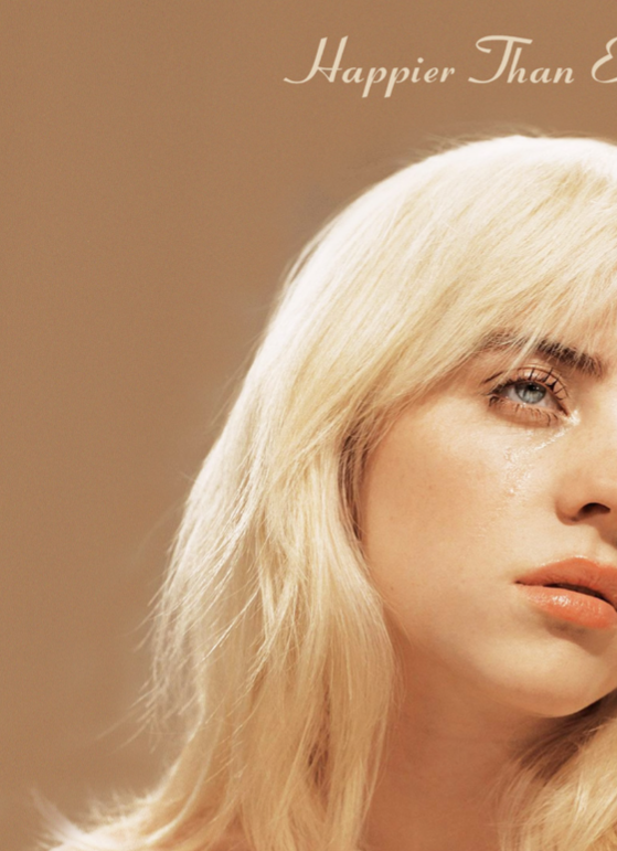BILLIE EILISH - HAPPIER THAN EVER - Symbios Design Rare Glossy Poster Print