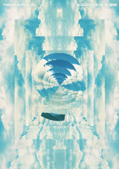 TAME IMPALA - SOLITUDE IS BLISS - Symbios Design Rare Glossy Poster Print