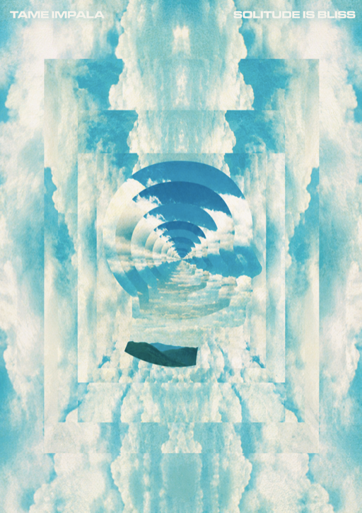 TAME IMPALA - SOLITUDE IS BLISS - Symbios Design Rare Glossy Poster Print