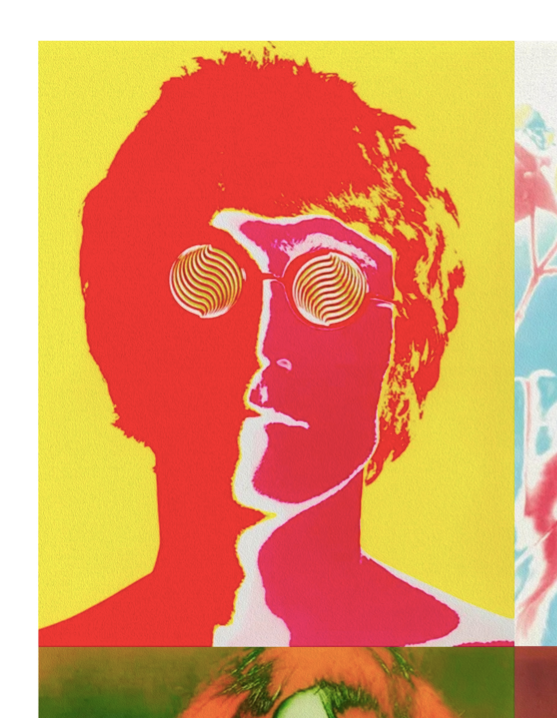 THE BEATLES - POP ART  - Symbios Design Rare Glossy Poster Print