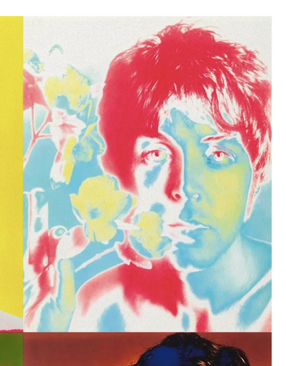 THE BEATLES - POP ART  - Symbios Design Rare Glossy Poster Print
