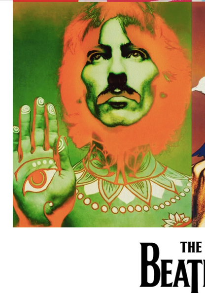 THE BEATLES - POP ART  - Symbios Design Rare Glossy Poster Print