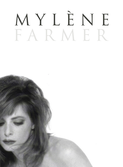 MYLENE FARMER - Symbios Design Rare Glossy Poster Print
