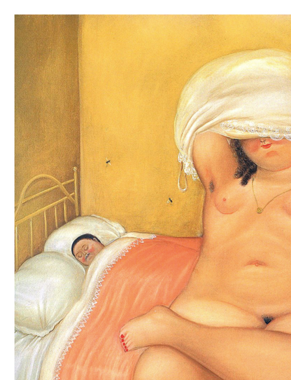 FERNANDO BOTERO - THE LOVERS  - Symbios Design Rare Glossy Poster Print