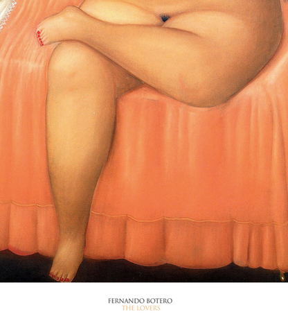 FERNANDO BOTERO - THE LOVERS  - Symbios Design Rare Glossy Poster Print
