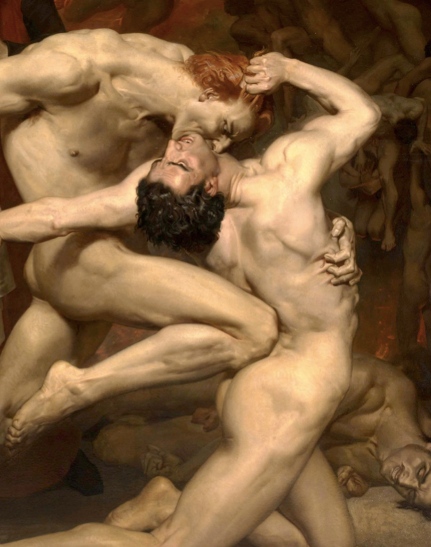 WILLIAM BOURGUEREAU - DANTE & VIRGILE - Symbios Design Rare Glossy Poster Print