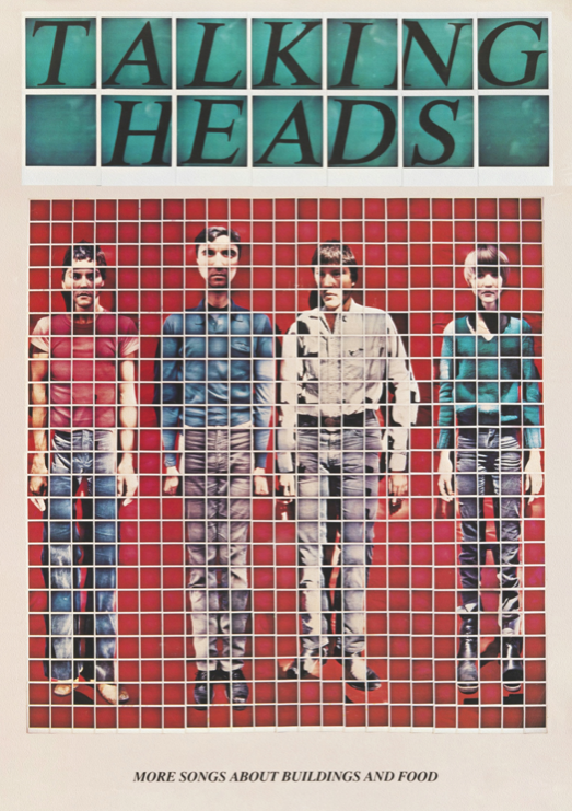 TALKING HEADS - Symbios Design Rare Glossy Poster Print