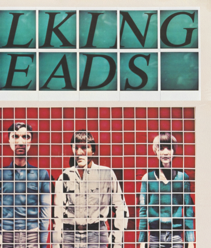 TALKING HEADS - Symbios Design Rare Glossy Poster Print