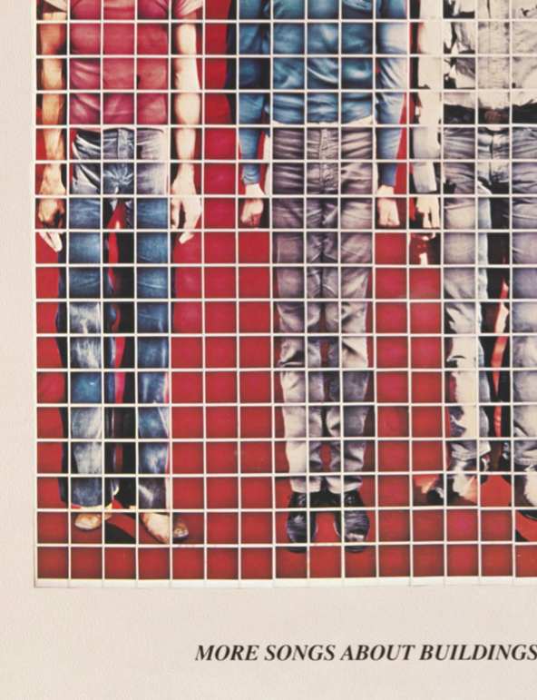 TALKING HEADS - Symbios Design Rare Glossy Poster Print