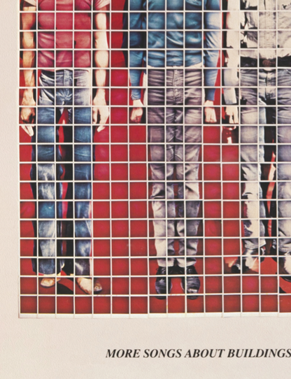 TALKING HEADS - Symbios Design Rare Glossy Poster Print