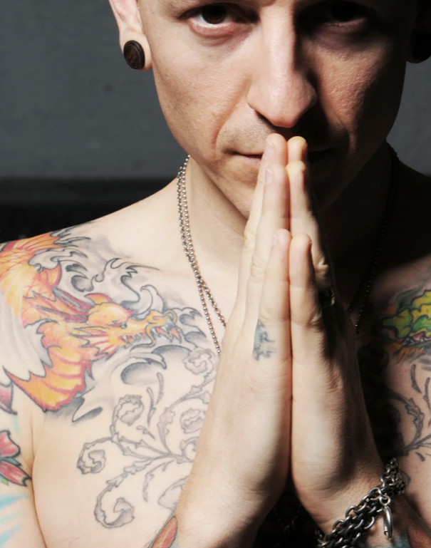 CHESTER BENNINGTON - LINKIN PARK - Symbios Design Rare Glossy Poster Print