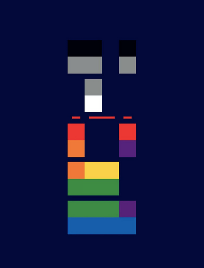 COLDPLAY - X&Y - Symbios Design Rare Glossy Poster Print