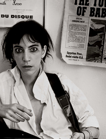PATTI SMITH - NEW YORK  - Symbios Design Rare Glossy Poster Print
