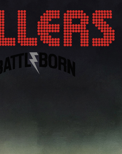 THE KILLERS - BATTLE BORN  - Symbios Design Rare Glossy Poster Print