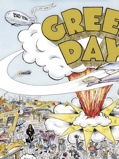 GREEN DAY - DOOKIE  - Symbios Design Rare Glossy Poster Print