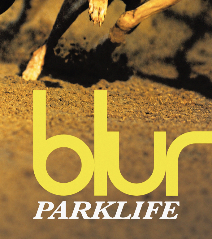 BLUR - PARKLIFE  - Symbios Design Rare Glossy Poster Print