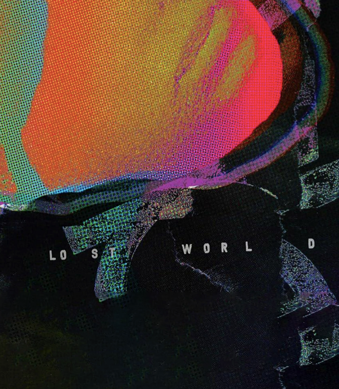 THE CURE - REMIXES OF A LOST WORLD  - Symbios Design Rare Glossy Poster Print