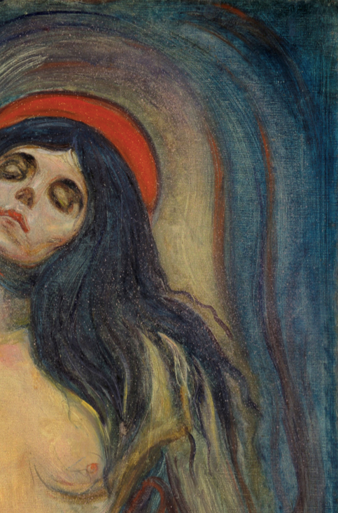 EDVARD MUNCH - MADONNA - Symbios Design Rare Glossy Poster Print