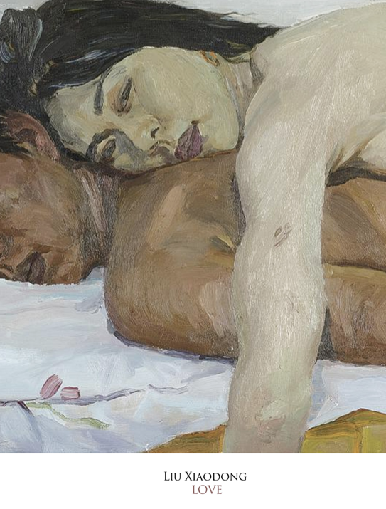 LIU XIAODONG - LOVE - Symbios Design Rare Glossy Poster Print