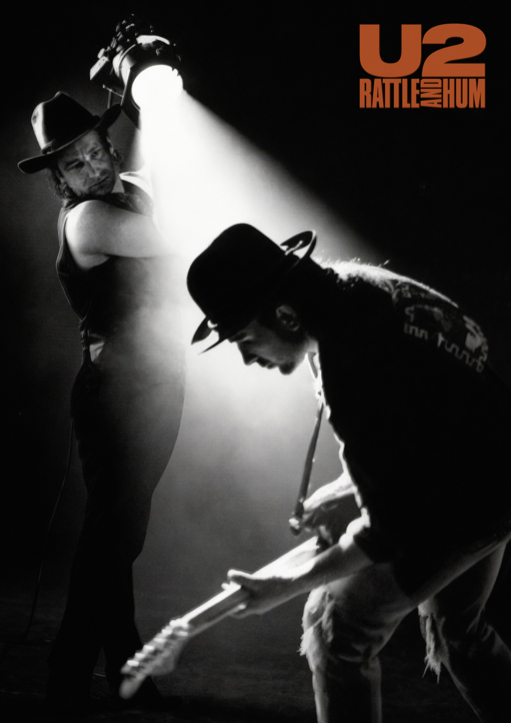 U2 - RATTLE & HUM - Symbios Design Rare Glossy Poster Print