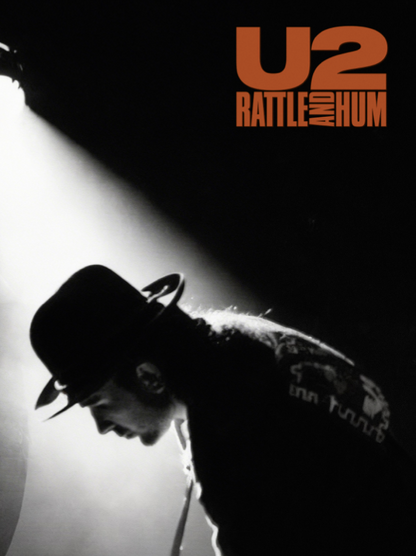 U2 - RATTLE & HUM - Symbios Design Rare Glossy Poster Print