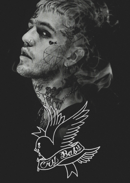 LIL PEEP - CRY BABY - Symbios Design Rare Glossy Poster Print