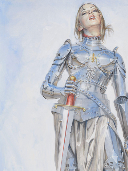 SORAYAMA - JEANNE D'ARC - Symbios Design Rare Glossy Poster Print