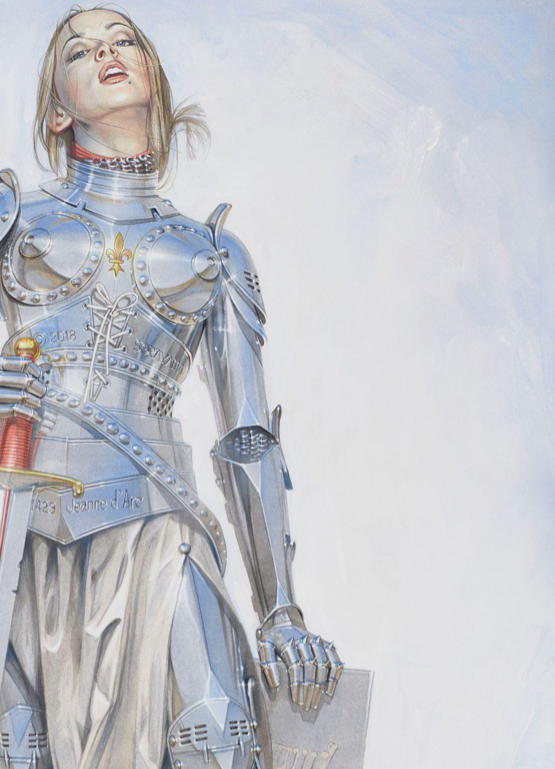 SORAYAMA - JEANNE D'ARC - Symbios Design Rare Glossy Poster Print