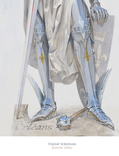 SORAYAMA - JEANNE D'ARC - Symbios Design Rare Glossy Poster Print