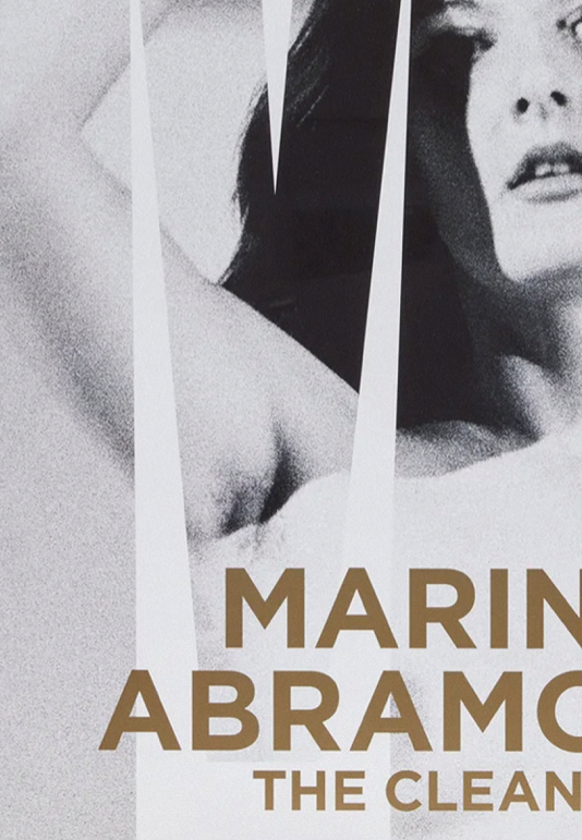 MARINA ABRAMOVIC - THE CLEANER - Symbios Design Rare Glossy Poster Print