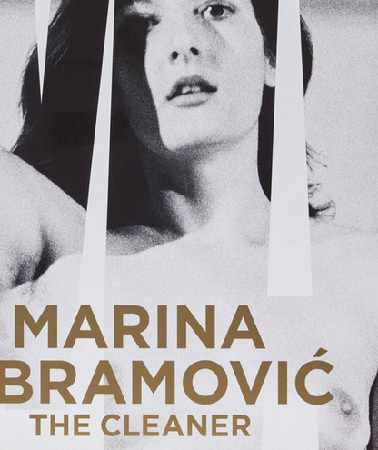 MARINA ABRAMOVIC - THE CLEANER - Symbios Design Rare Glossy Poster Print