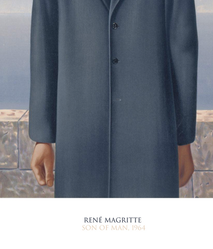MAGRITTE - SON OF MAN - Symbios Design Rare Glossy Poster Print